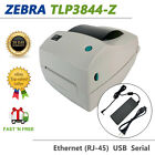 Zebra TLP3844-Z Thermal Transfer Label Printer 300Dpi USB LAN