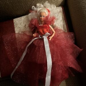 1988 1st Special Edition Rare Happy Holidays VTG Barbie Doll Collector NO BOX