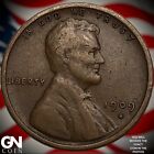 1909 S VDB Lincoln Cent Wheat Penny Y4615