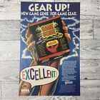 New ListingPrint Ad Game Genie Poster Authentic Sega Game Gear Vintage Promo Art 1993