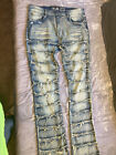 Spark Men's Premium Denim Studio Collection Stretch/Flare fit Jeans 36/36