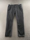 Adriano Goldschmied Pants Men 40 Gray The Graduate Tailored Sueded Actual 41x34