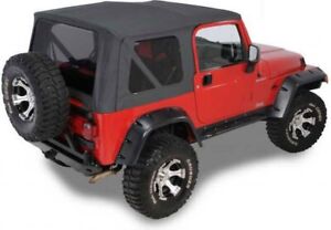 Replacement Soft Top with Tinted Windows for 97-06 Jeep Wrangler TJ
