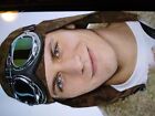 Aviator Cap and Goggles Costume Classic Vintage Styling Pilot Aviator Hat New