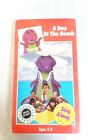 Vintage BARNEY A Day At The Beach #98021 VHS - 1988 Children's Sing Along