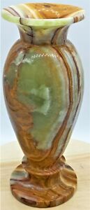 Vintage Carved Marbled Onyx Stone 8
