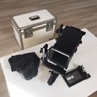 HORSEMAN 450EM II 4x5 Large Format View Camera Body Extendable Monorail w/ Case