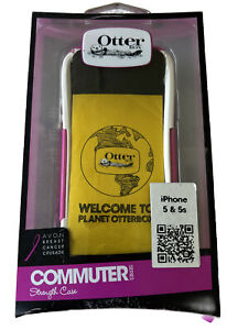 Otterbox Commuter Series Shockproof Case for iPhone 5/5s - Pink&white