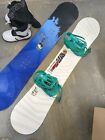Ride Machete Series Snowboard  w/  Saloman bindings and boots / extra board