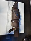 New ListingLEFT HANDED HANDMADE LEATHER SHEATH HOLSTER FOR LARGE FIXED BLADE