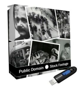 15000+ Public Domain Collection Rare Stock Video Footage Archive On Flash Drive