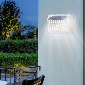 Solar Power 90LED Lights PIR Motion Sensor Outdoor Garden Security LED Wall Lamp