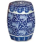 US Seller - Blue & White Porcelain Octagonal Chinese Palace Garden Stool