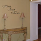 Home Sweet Home wall decal - quote sticker mural words