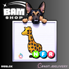 NFR GIRAFFE  - ADOPT from ME Today! - (NEON FLY RIDE)