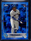 2022 Topps Chrome Update Sapphire Julio Rodriguez Rookie Card RC #US44 Mariners