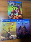 All 3 Mecho Tales+Desert Ashes+War Theatre Playstation PS Vita Games Lot SEALED
