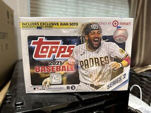 2021 Topps Series 2 MLB Baseball Factory SEALED Target Mega Giant Box 256 Cards