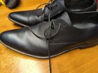 Frank Wright  MFW 738 Mens Black Leather Dress Lace Up Size 8