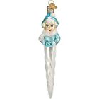 Old World Christmas Glass Ornament, Frosty Elf Icicle, 6