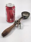 Vintage Gilchrist #31 Ice Cream Scoop with Wooden Handle and Age Patina