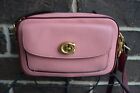 NWT $275 Coach Willow Camera Bag Colorblock Leather Candy Pink Multi C0695