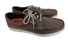 Dunham Men's Colchester Moc Low Boat Shoes Size 12 Brown CH5078 NEW