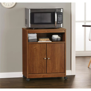 CABINET TVs, Microwaves, Kitchen Cart Brown/Black/White Available