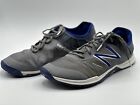 New Balance Men Minimus Trail Running Shoes 10.5 Gray/Blue Vibram Soles MX20BK3