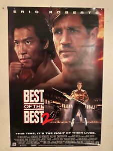 Poster: Best of the Best 2 II (1993): original movie VHS DVD promo 26x38