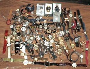Bulk Lot of Assorted Name Brand Fashion Watches - 13.20lbs.