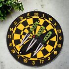 NEW Throwing Knife Set Z-Hunter 3-Pc. Zombie Dart with Target Board 6.5