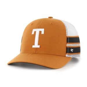 Texas Longhorns NCAA '47 Brand Straight Eight Adjustable Snapback Hat Orange UT