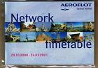 Aeroflot Timetable  October 29, 2000  Network format =