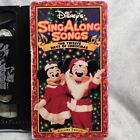 DISNEY'S ~ SING ALONG SONGS ~ THE TWELVE DAYS OF CHRISTMAS ~ VHS, 1997 ~ STICKER