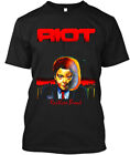 Limited New Riot V Restless Breed American Power Music Vintage T-Shirt S-4XL