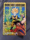 DRAGON BALL Z DOUBLE GOLD LASER CARD PRISM #WGL-2 (JAPANESE)