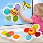 Suction Cup Spinner Toys 3pcs Spinning Top Baby Toys For 1 2 Year Old Boys Gifts