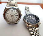Seiko Diver 7548-7000B and Seiko Bellmatic 4006-6071 vintage watches