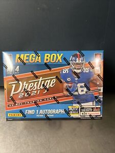 New 2021 Panini Prestige NFL Football Mega Box Factory Sealed S4