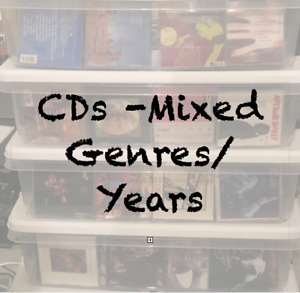 Discount CDs - Mixed Genres & Years - Good - Flat $4.50 Ship - Read Description