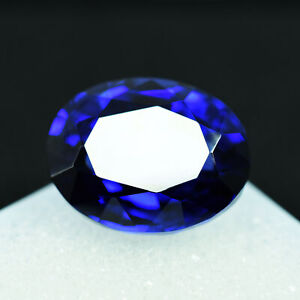 10 Ct Natural Blue Sapphire Certified Loose Gemstone Oval Shape