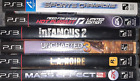 Six(6) Sony Playstation 3 Game Lot PS3 L.A. Noire Sports Champion Mass Effect 2