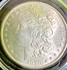 1878 SMorgan Silver Dollar Coin Mint State  +++++  Beautiful Toning