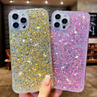 Glitter Case For iPhone 6 6S 7 8 Plus X XR XS 11 12 13 14 Pro Max Soft TPU Cover