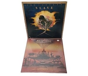 Slave Vinyl LP Lot of 2 - The Concept & Make Believe VERY GOOD