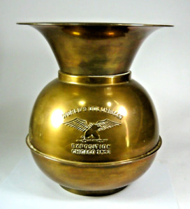 Spittoon 1893 Worlds Columbian Exposition Chicago Brass Copper