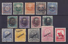 PERU 1890/1935, 14 OFFICIAL STAMPS
