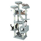 73 Inches XXL Cat Tree Multi-Level Cat Tower Condo Furniture for Large Cats