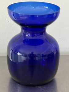 New ListingVNTG Hyacinth Bulb Vase Cobalt Blue Glass 5